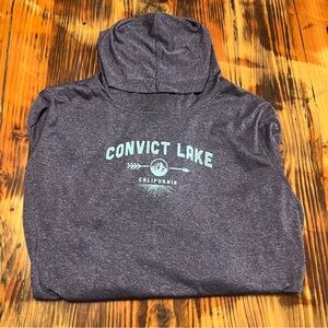 Convict Lake CA lightweight hoodie. Size XL
